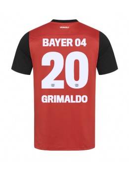 Bayer Leverkusen Alejandro Grimaldo #20 Heimtrikot 2024-25 Kurzarm